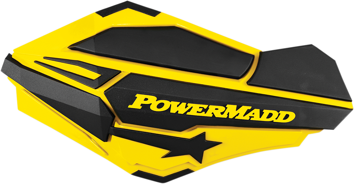 POWERMADD Sentinel Handguards - Suzuki Yellow/Black 34406