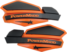 POWERMADD Star Series Handguards - Orange/Black 34205