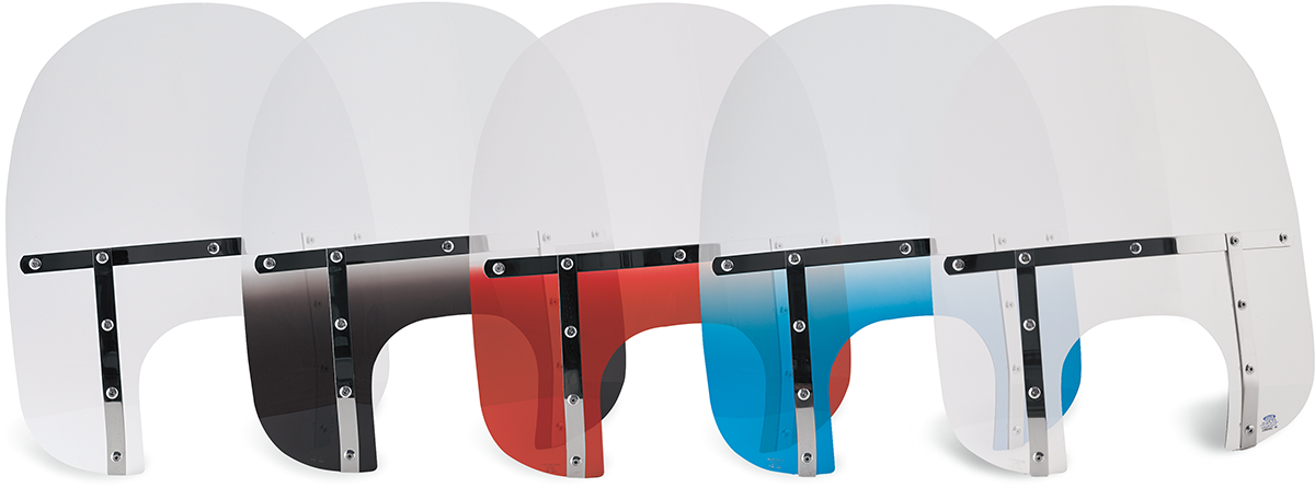 MEMPHIS SHADES Fats Windshield - 19" - Clear MEM6920