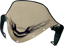 POWERMADD Windshield - 13" - Clear - Polaris 11931