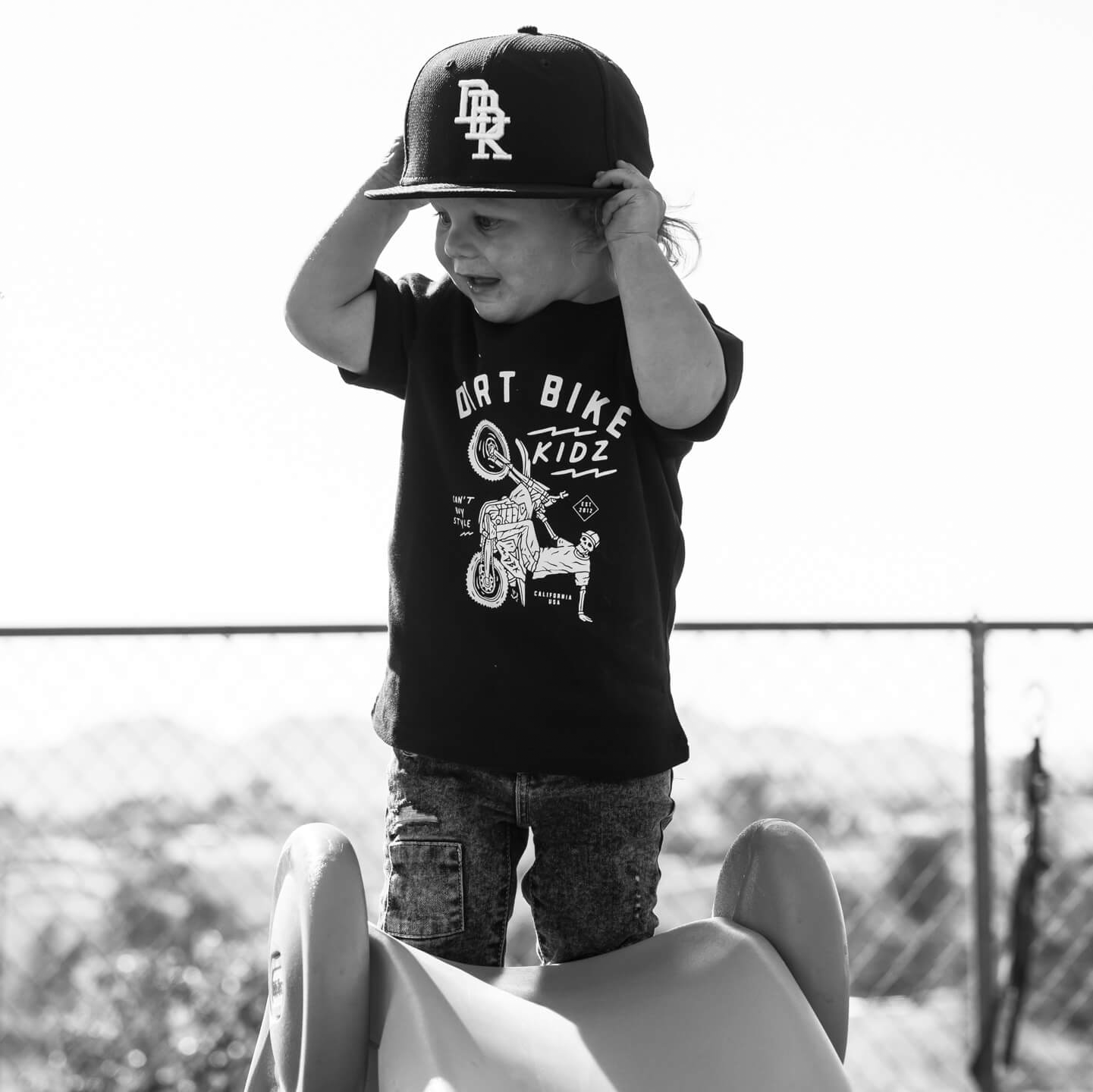 12 O'clock Toddler Tee Black 2t