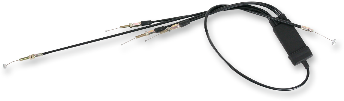 PARTS UNLIMITED Black Vinyl Throttle Cable - Polaris 05-140-10