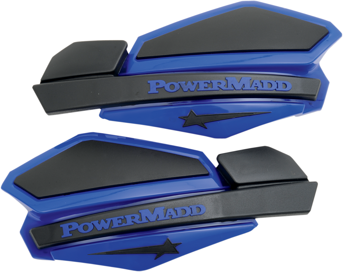 POWERMADD Star Series Handguards - Blue/Black 34204