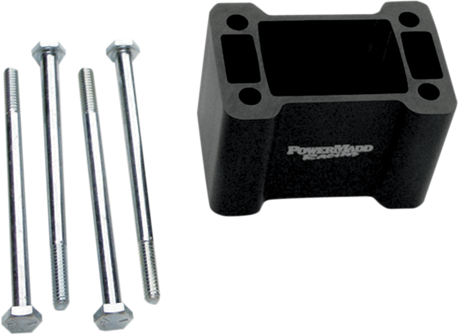 POWERMADD Straight Handlebar Riser Block - 4" - Ski Doo 45518