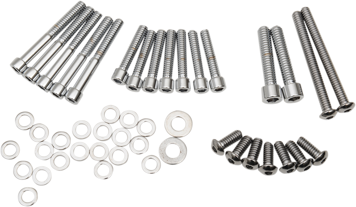 COLONY Bolt Kit - Primary Cover - Socket-Head - '89-'06 Softail/'91-'05 Dyna 8919-19P