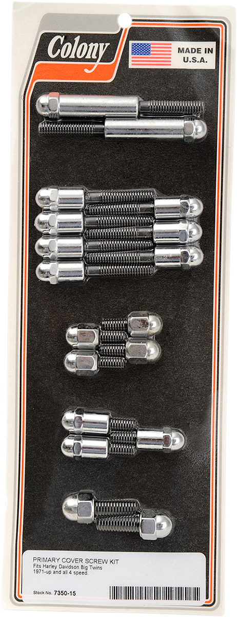 COLONY Acorn Screw Kit - Primary Cover 7350-15