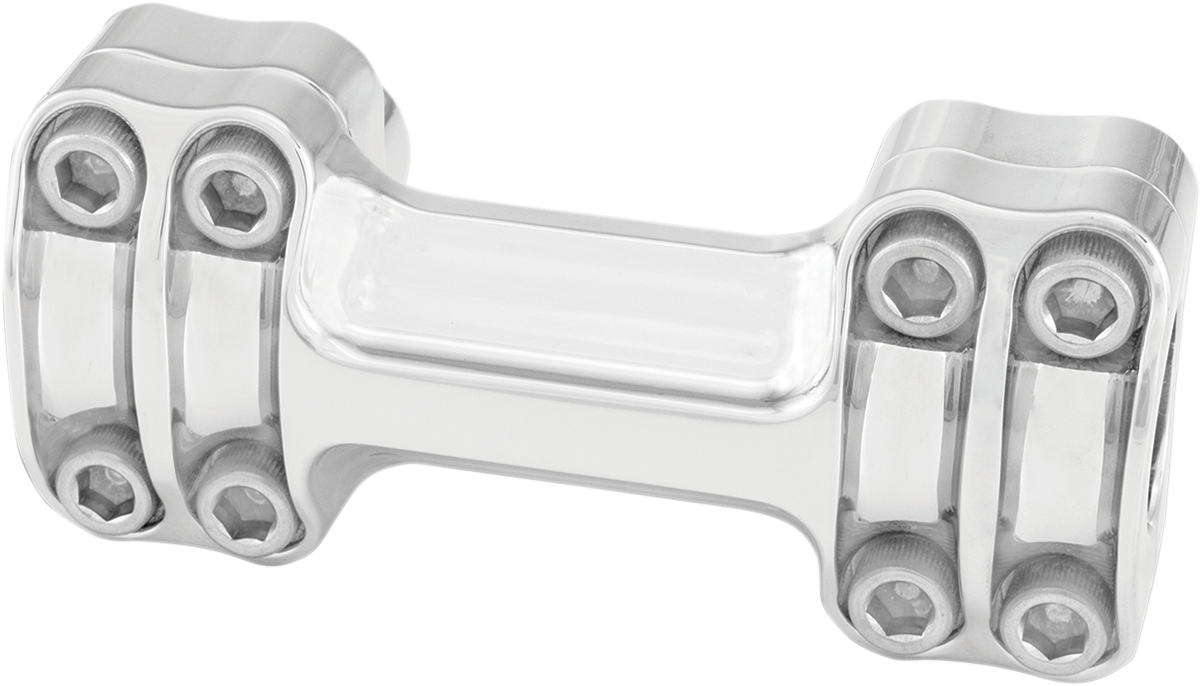RSD Nostalgia One-Piece Handlebar Risers - Four Bolt - 1" - Chrome 0208-2103-CH
