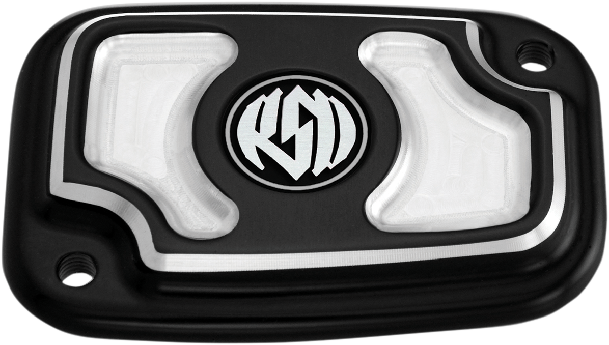 RSD Cafe Front Brake Master Cylinder Cover - FL - Contrast Cut 0208-2114-BM