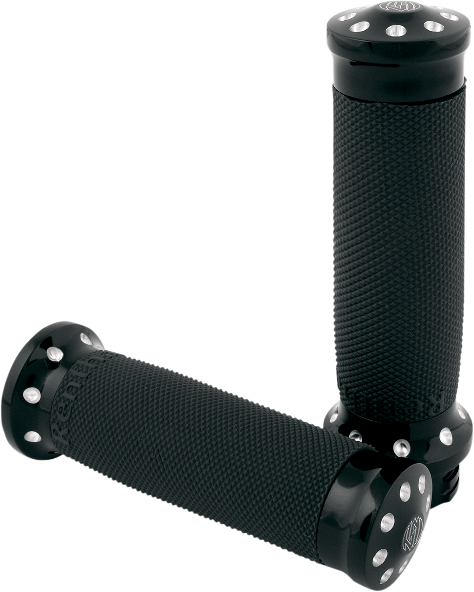 RSD Tracker Grips - TBW - Black 0063-2022-BM