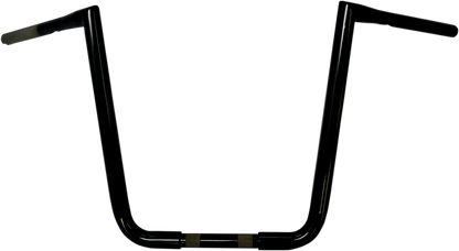 LA CHOPPERS 1-1/4" Twin Peaks Big Twin Handlebar - 16" - Black LA-7360-16B
