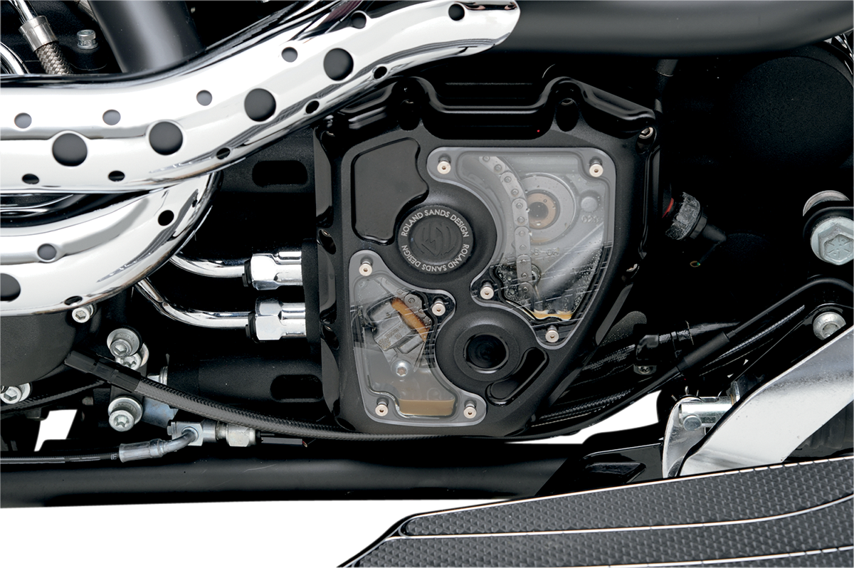 RSD Cam Cover - Clarity - Black Ops™ - Twin Cam 0177-2003-SMB