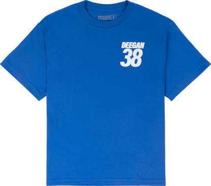 DEEGAN APPAREL MX2 T-Shirt - Blue - Small DMTSS3026RYLS