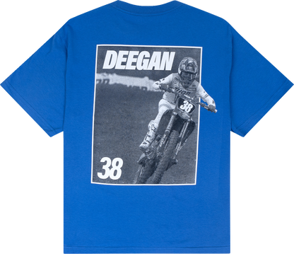 DEEGAN APPAREL MX2 T-Shirt - Blue - Small DMTSS3026RYLS