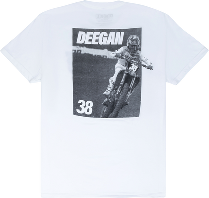 DEEGAN APPAREL MX2 T-Shirt - White - XL DMTSS3026WHTXL