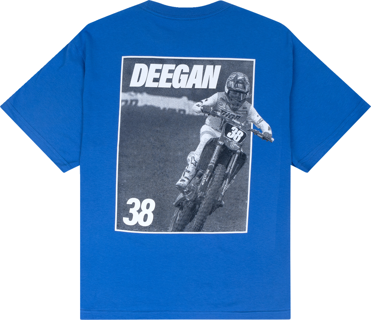 DEEGAN APPAREL Youth MX2 T-Shirt - Blue - Small DBTSS3009RYLS