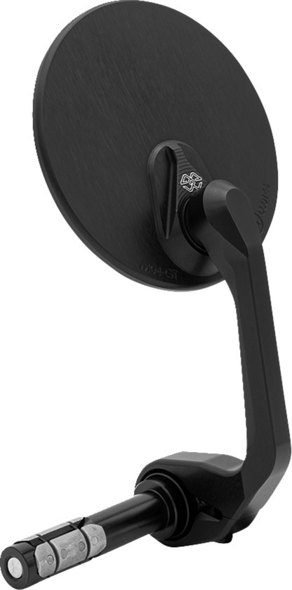 GILLES TOOLING Mirror - MOON - Side View - Round - Black - Right/Left - Each M04-01-BD