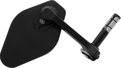 GILLES TOOLING Mirror - STRATOS - Side View - Diamond - Black - Right/Left - Each M03-01-BD