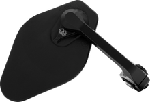 GILLES TOOLING Mirror - STRATOS - Side View - Diamond - Black - Right/Left - Each M03-02-BD