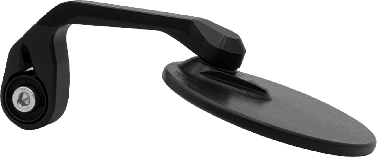 GILLES TOOLING Mirror - MOON - Side View - Round - Black - Right/Left - Each M04-02-BD