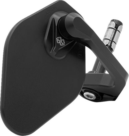GILLES TOOLING Mirror - STRATOS - Side View - Diamond - Black - Right/Left - Each M03-01-BD