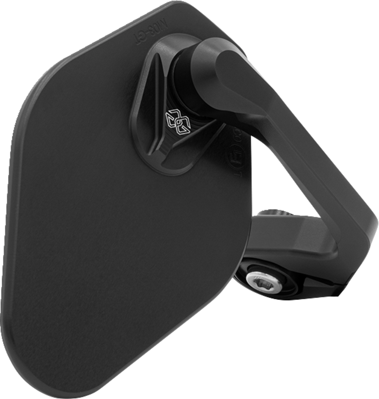 GILLES TOOLING Mirror - STRATOS - Side View - Diamond - Black - Right/Left - Each M03-02-BD