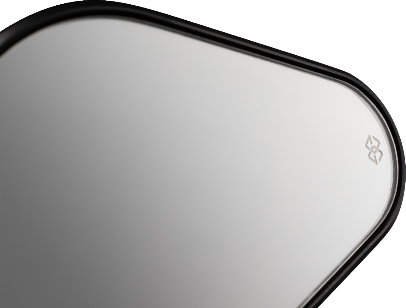 GILLES TOOLING Mirror - STRATOS - Side View - Diamond - Black - Right/Left - Each M03-02-BD