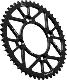 JT SPROCKETS Rear Sprocket - Aluminum - 49 Tooth - Black - CRF 125FB JTA1204.49BLK
