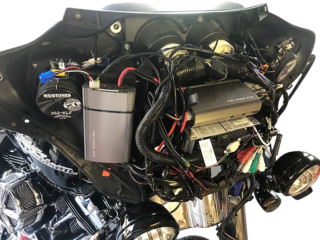HOGTUNES 425 W Dual Amp/ 6 XL Speaker Kit - Harley Davidson G2 ULTRA 6 PACK-XL