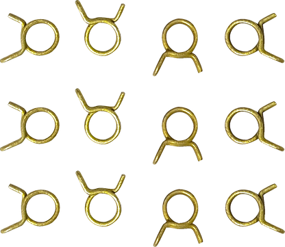 HELIX Hose Clamps - Self-Tensioning - Double Wire - 7/16" - 50 Pack 111-1850