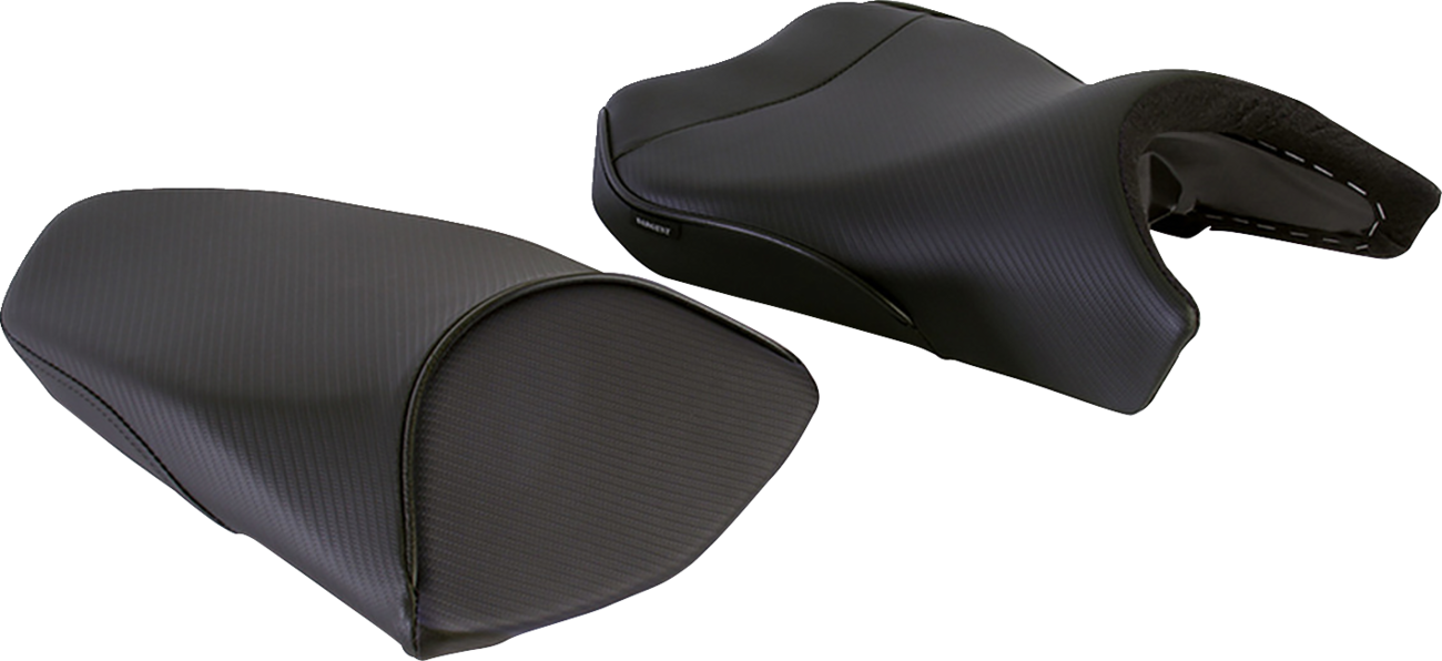 SARGENT Front Seat - with Rear Cover - CBX/Black Welt - Kawasaki Ninja 1000SX '20-'24 WSP-615X-19