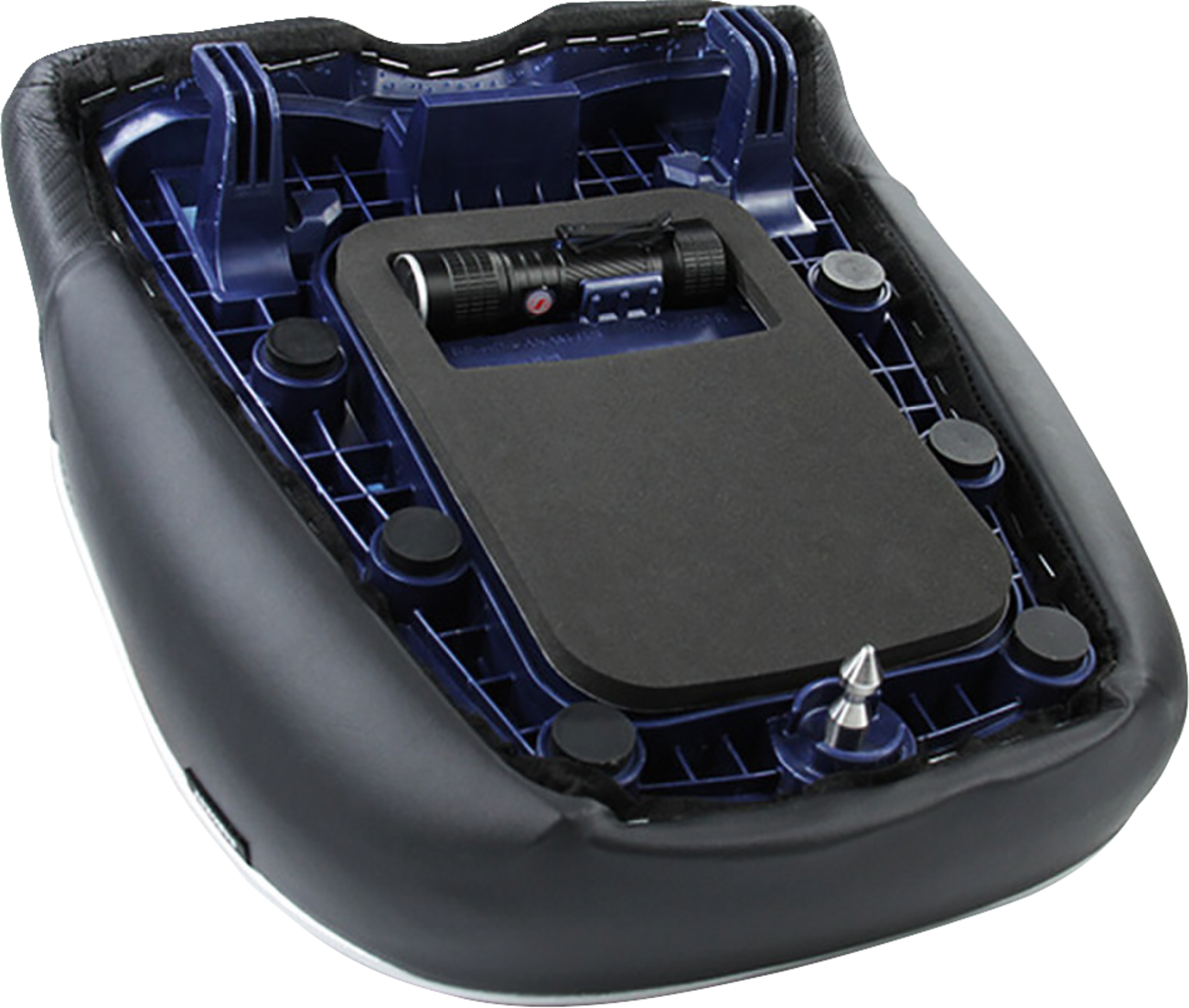SARGENT Two-Piece Seat - Black - CarbonFX - Pan America SHD-1920-19