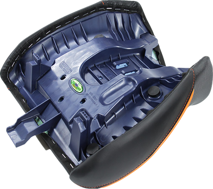 SARGENT Two-Piece Seat - Black - CarbonFX - Pan America SHD-1920-19