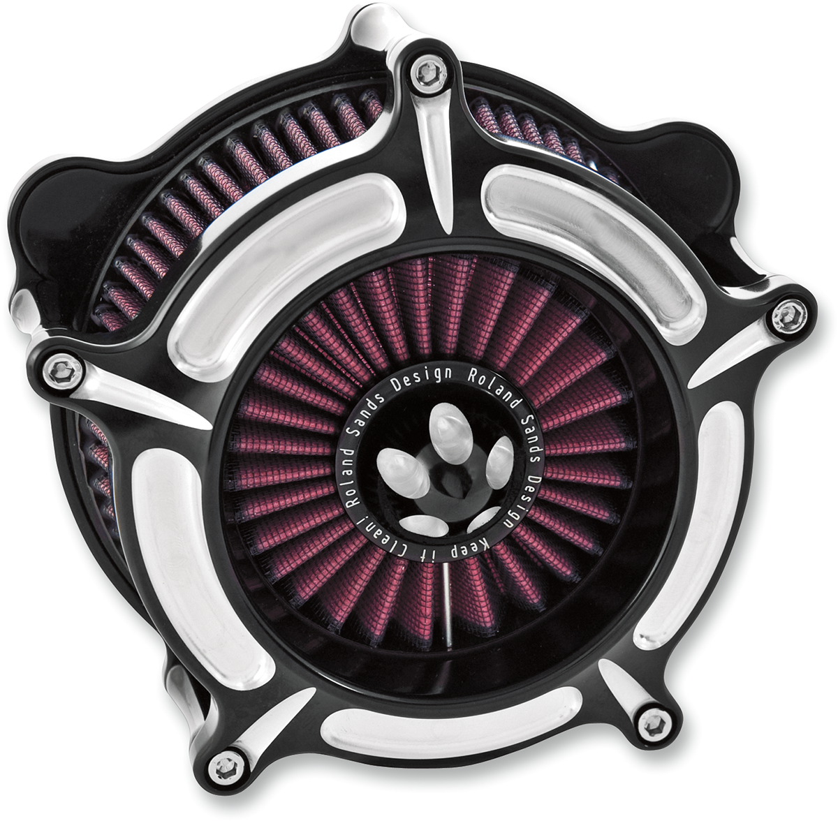 RSD Turbine Air Cleaner Kit - Contrast Cut™ 0206-2037-BM