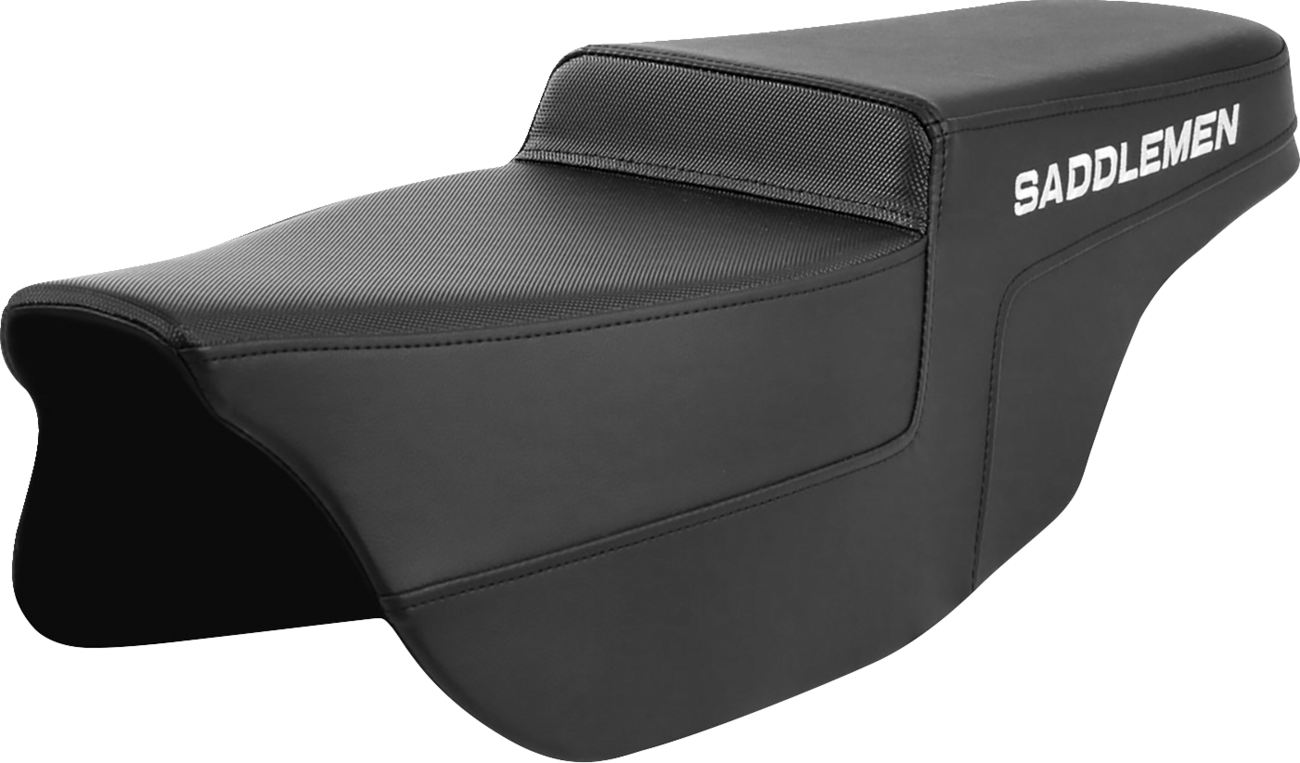 SADDLEMEN Racing Seat - Black - FLHX/FLTR '08-'23 RACE80807B