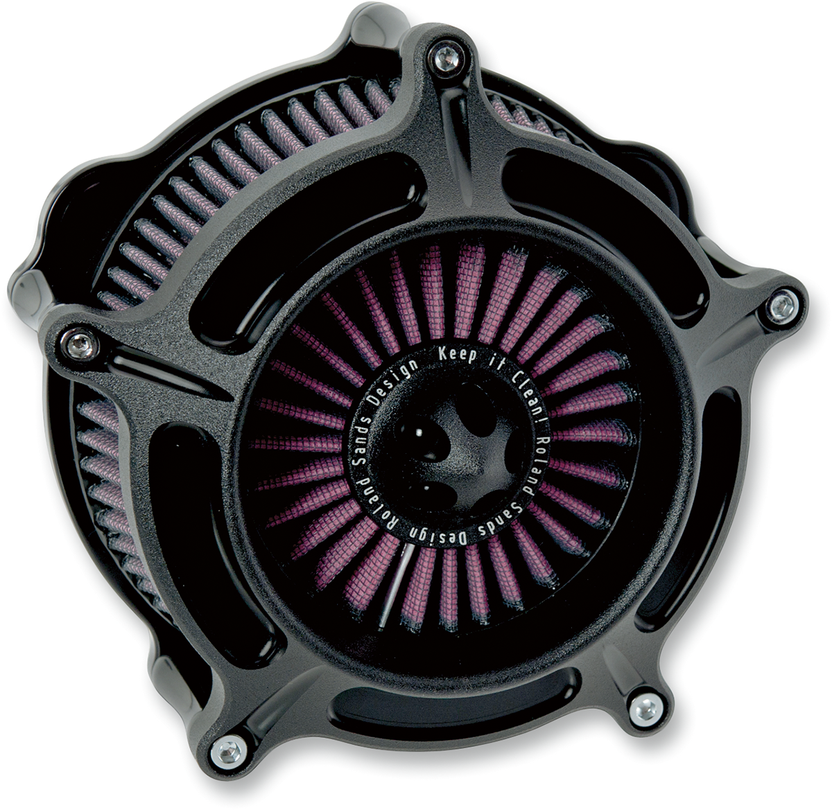 RSD Turbine Air Cleaner Kit - Black Ops™ 0206-2038-SMB