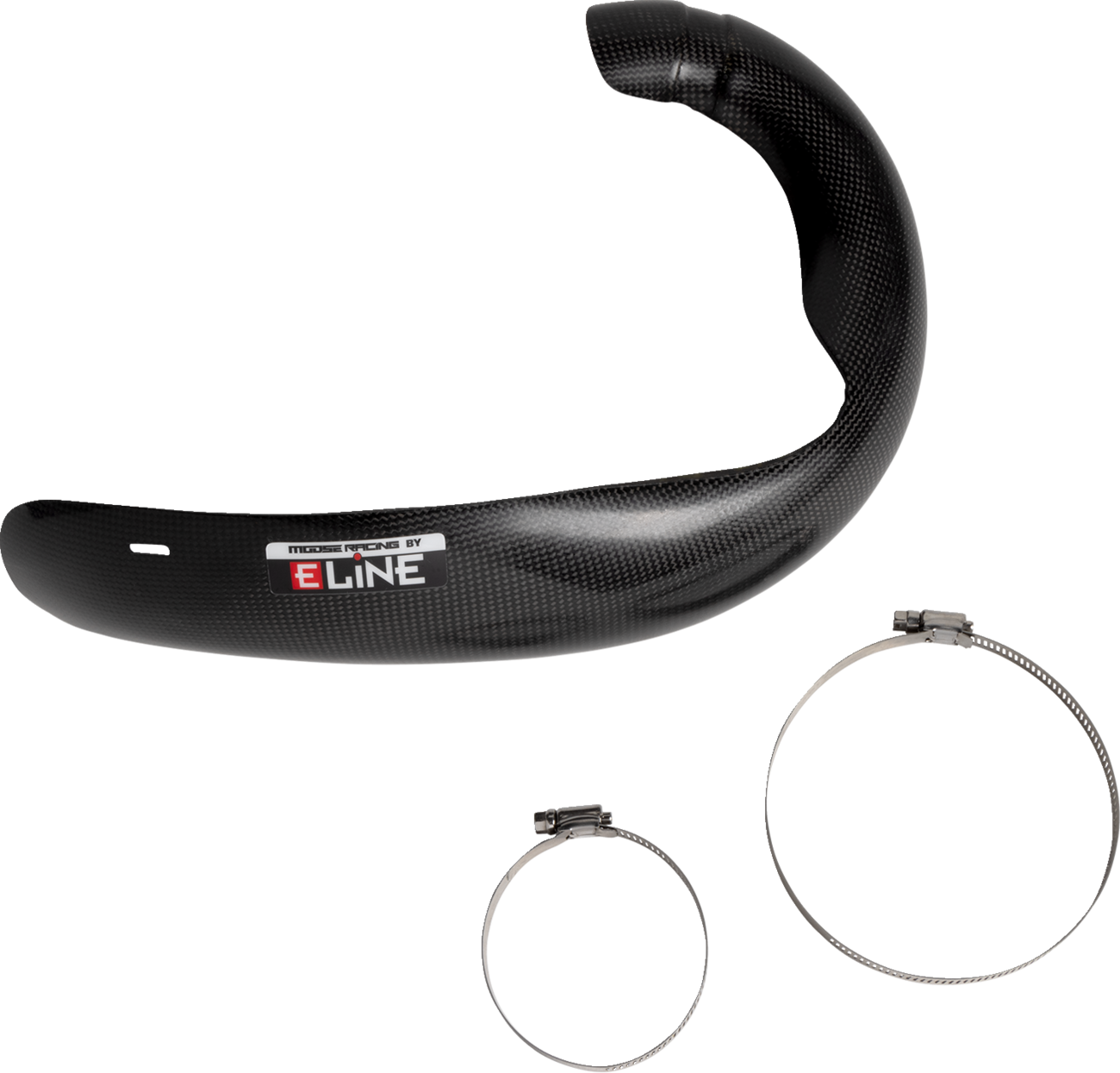 MOOSE OFFROAD Pipe Guard by E Line - Carbon Fiber MPG12523C