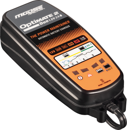MOOSE OFFROAD Battery Charger/Maintainer - Optimate 2 Duo TM-555