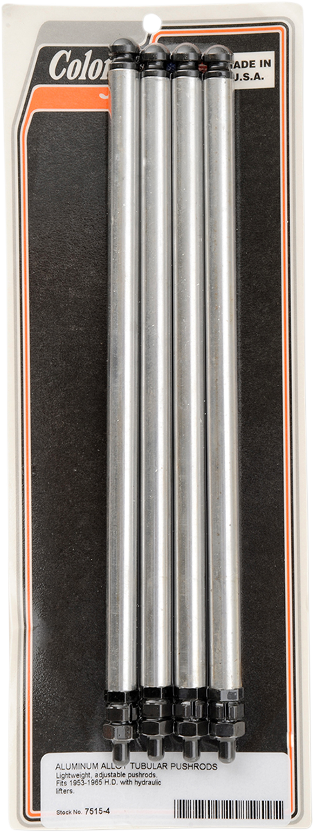 COLONY Pushrods - For Panhead with Hydraulic Lifters 7515-4