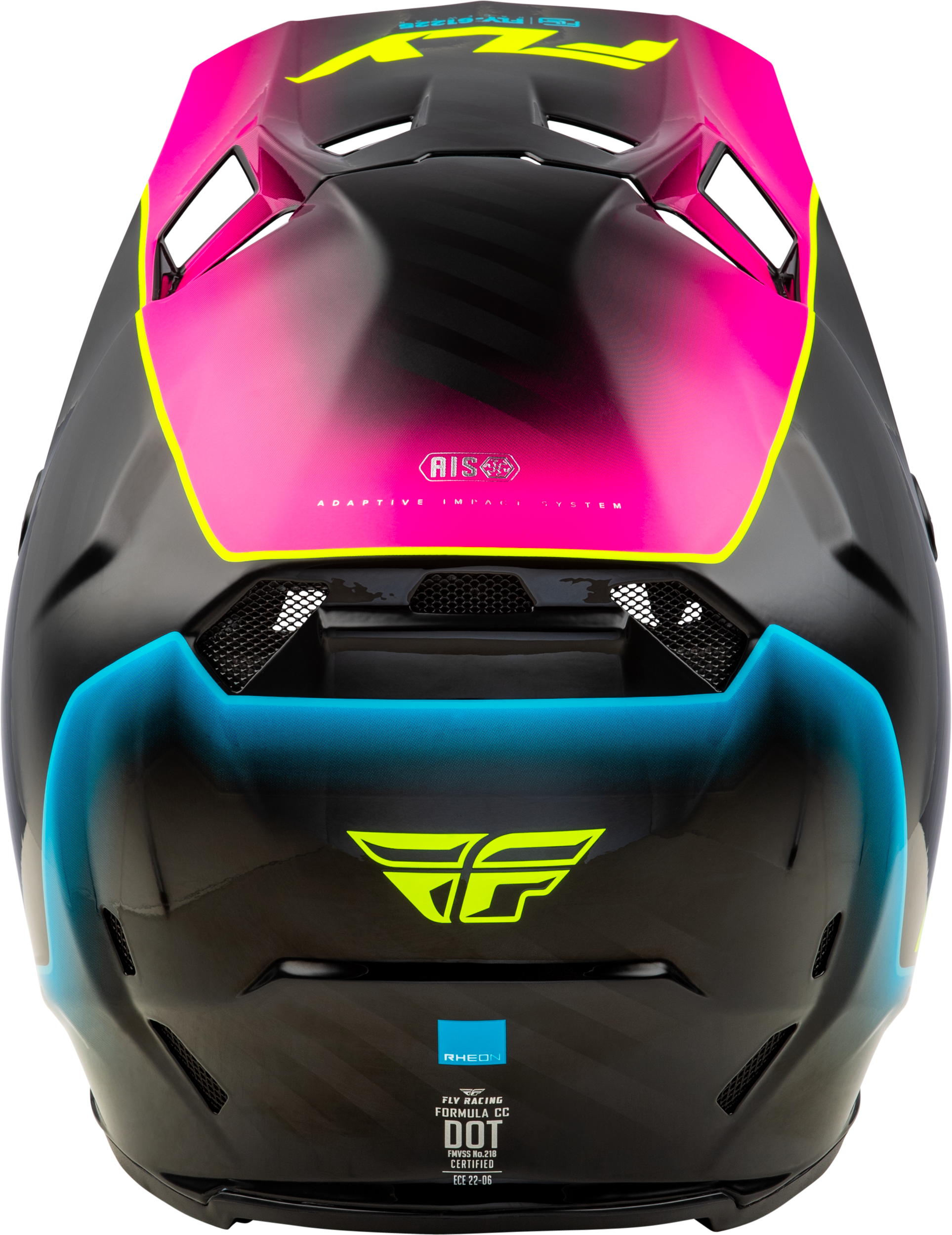 Formula Cc Underglow Helmet Black/Pink/Blue Sm