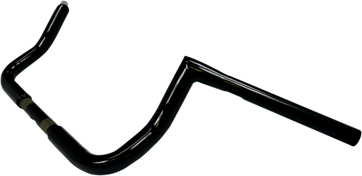 LA CHOPPERS 1-1/4" Twin Peaks Touring Handlebar - 8" - Black LA-7361-08B