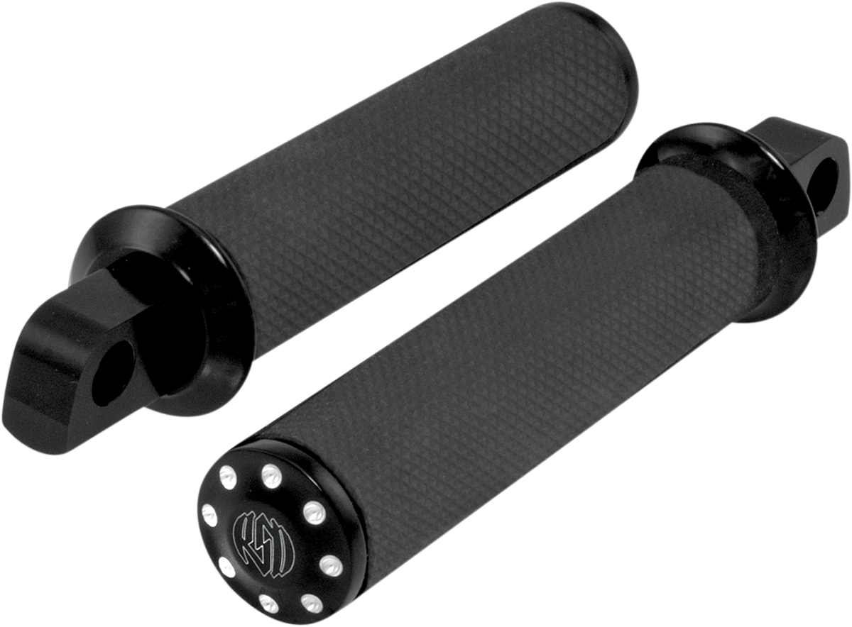 RSD Tracker Foot Pegs - Contrast Cut - Straight 0035-1088-BM