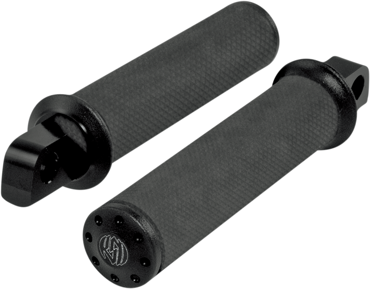 RSD Tracker Foot Pegs - Black Ops - Straight 0035-1088-SMB