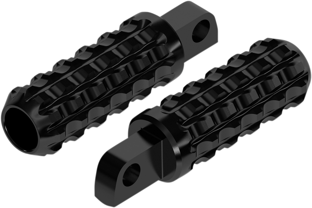 RSD Traction Foot Pegs - Black - Universal 0035-1128-B