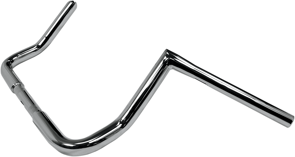 LA CHOPPERS 1-1/4" Twin Peaks Touring Handlebar - 10" - Chrome LA-7361-10