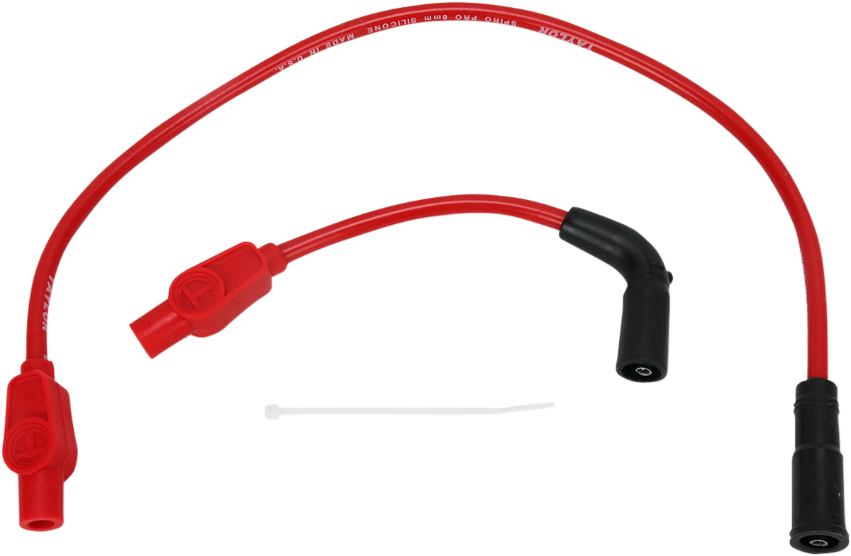SUMAX Spark Plug Wire - 8 mm - Red - '99-'06 FLT S20233
