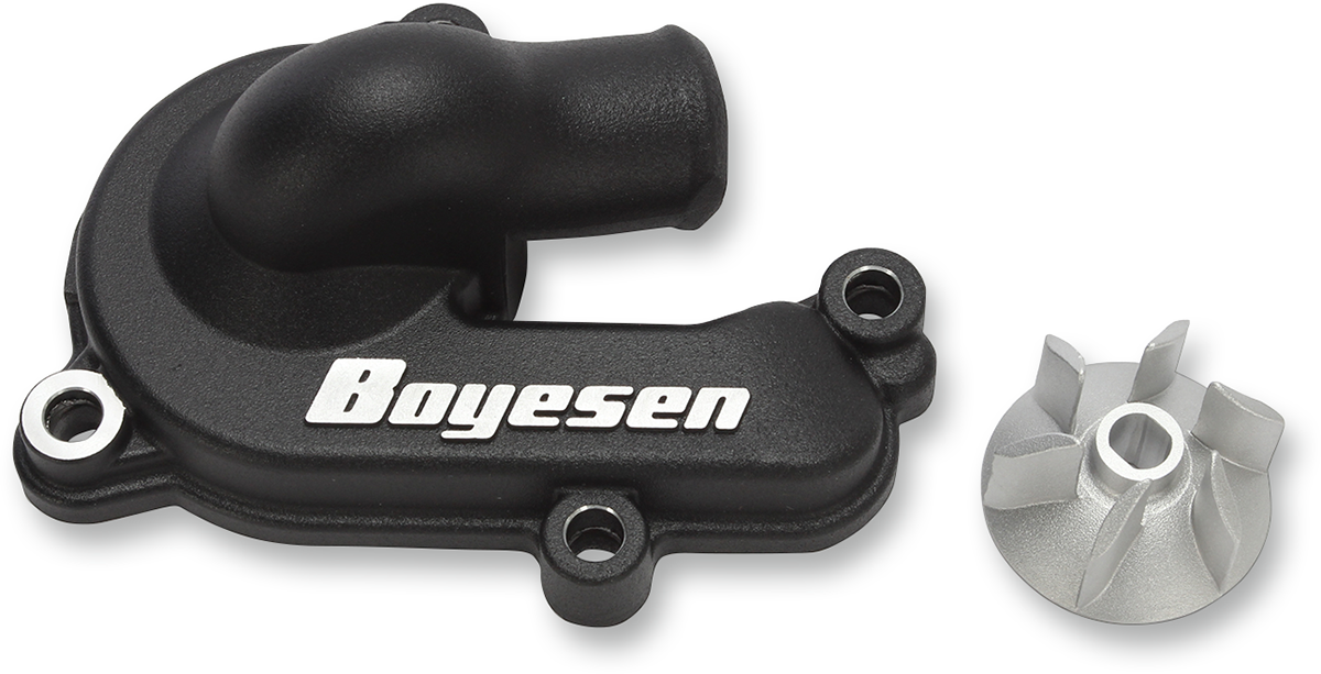 BOYESEN Impeller/Waterpump Cover - Black - Gas Gas/Husqvarna/KTM WPK-44AB
