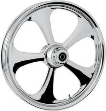 RC COMPONENTS Wheel - Nitro - Front - Dual Disc/without ABS - Chrome - 21x3.5 - '00-'07 FLT 21350-9917-92C
