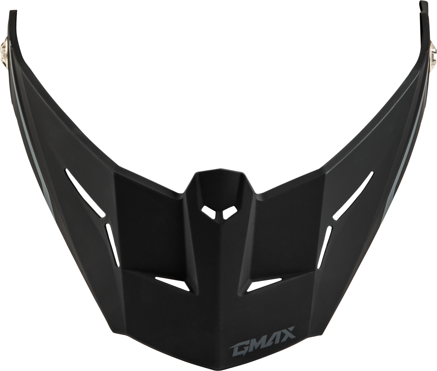 Md 74 Visor W/Screws Spectre Matte Black/Red