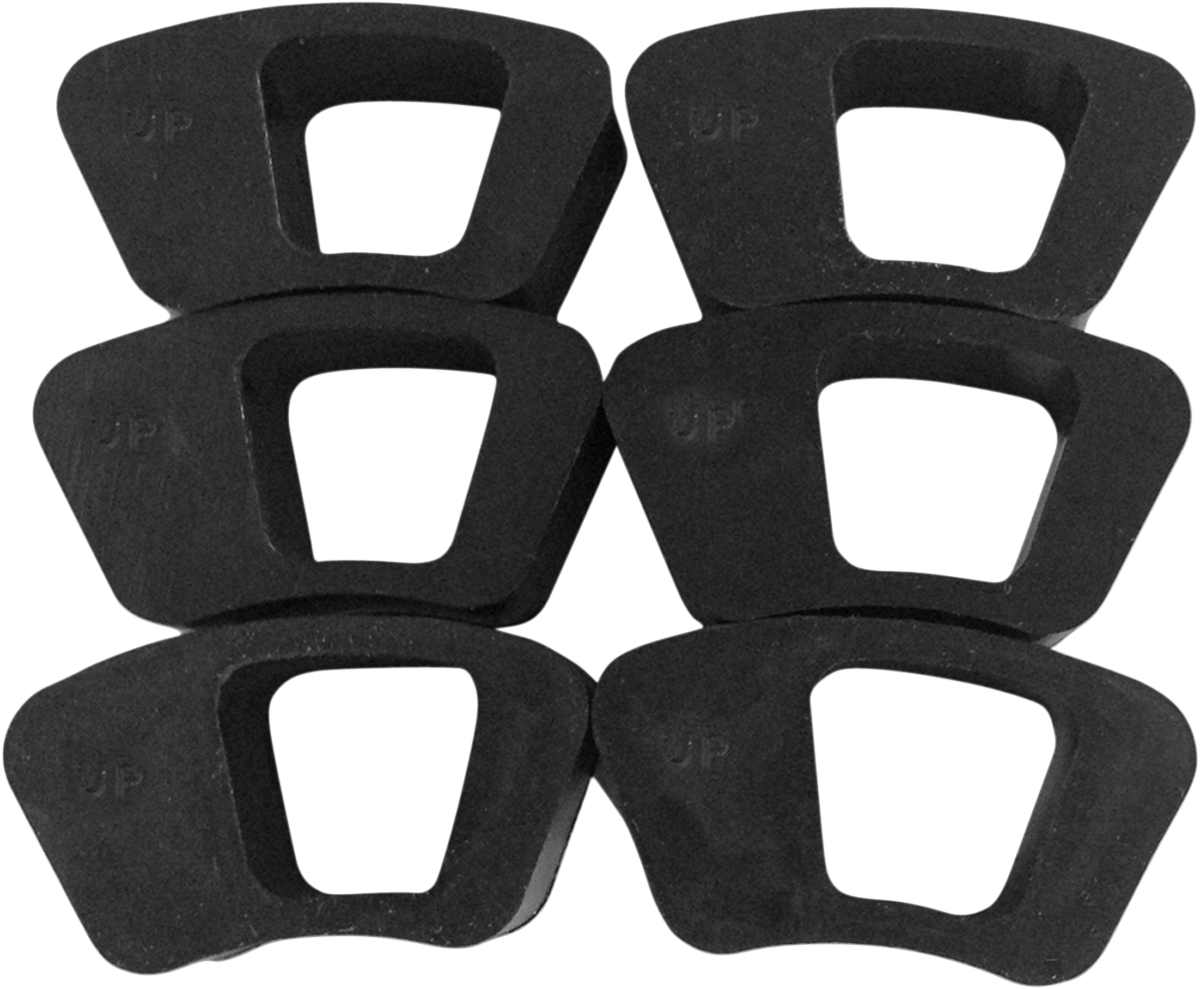 RC COMPONENTS Dampeners - Cush Drive - Black - Set S-1000