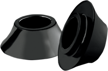 RC COMPONENTS Spacers - Front/Axle - Tapered - Black - Pair - '00-'07 Touring HD-SPCR-1B